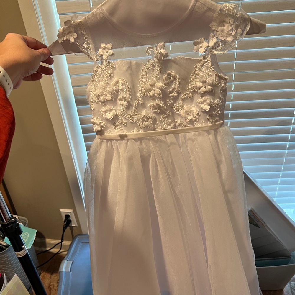 Floral Flower Girl Dress